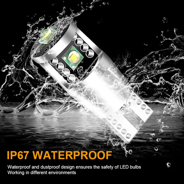 2 Luci Targa LED Per Ford F-150 2001-2014 - Canbus, 6000K Bianco, Impermeabili