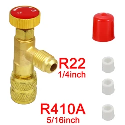 Enhanced Refrigerant Charging and Safety Valve for Air Conditioning Systems (HIGH 1)