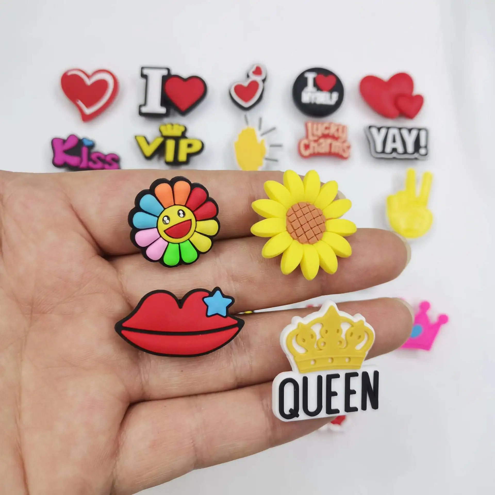 30pcs Shoe Charms for Clog Sandals Cute Cartoon Jibz Shoes Decorations Accessories for Girls Kids Teens Adult Women Party Gift