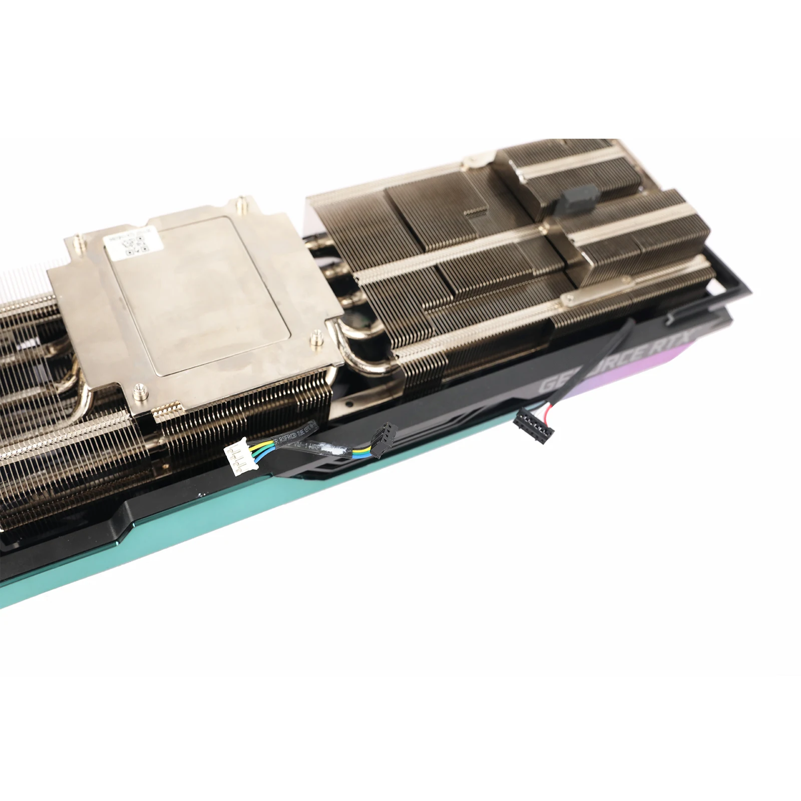 ZOTAC NVIDIA RTX3080Ti メモリ部分に銅版ヒートシンク内蔵 芳ばしい