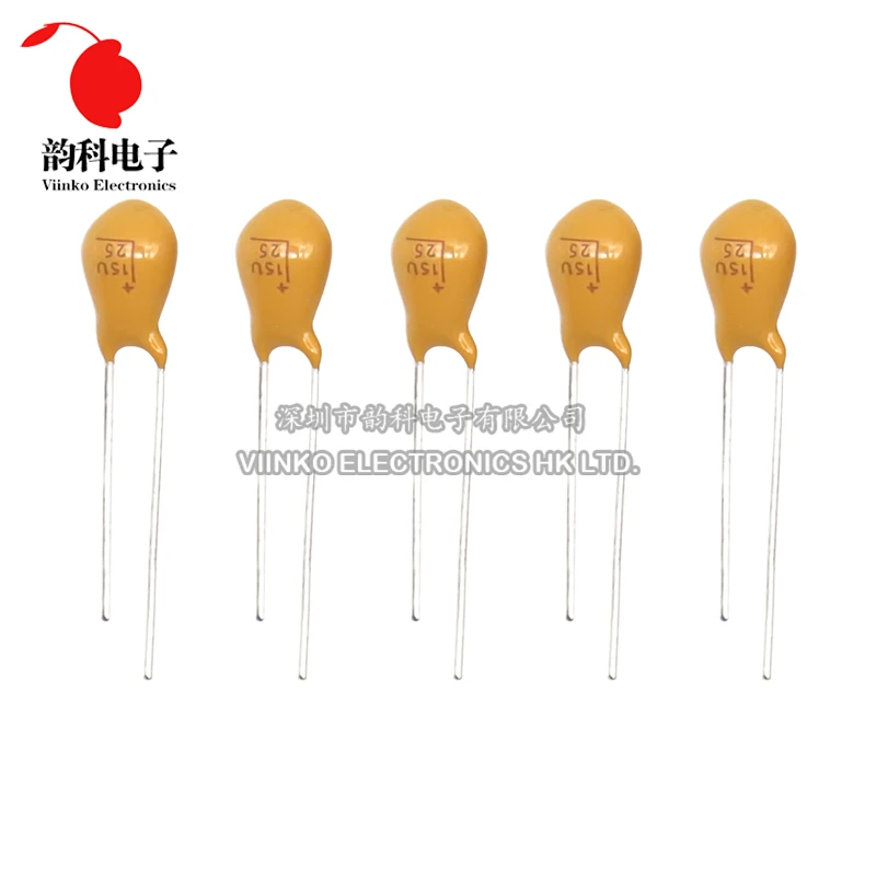 5pcs DIP Tantalum Capacitor 10V 16V 20V 25V 35V 50V 0.1UF 0.22UF 0.33UF 0.47UF 1UF 2.2UF 4.7UF 10UF 15UF 22UF 47UF 100UF 220UF tantalum capacitor