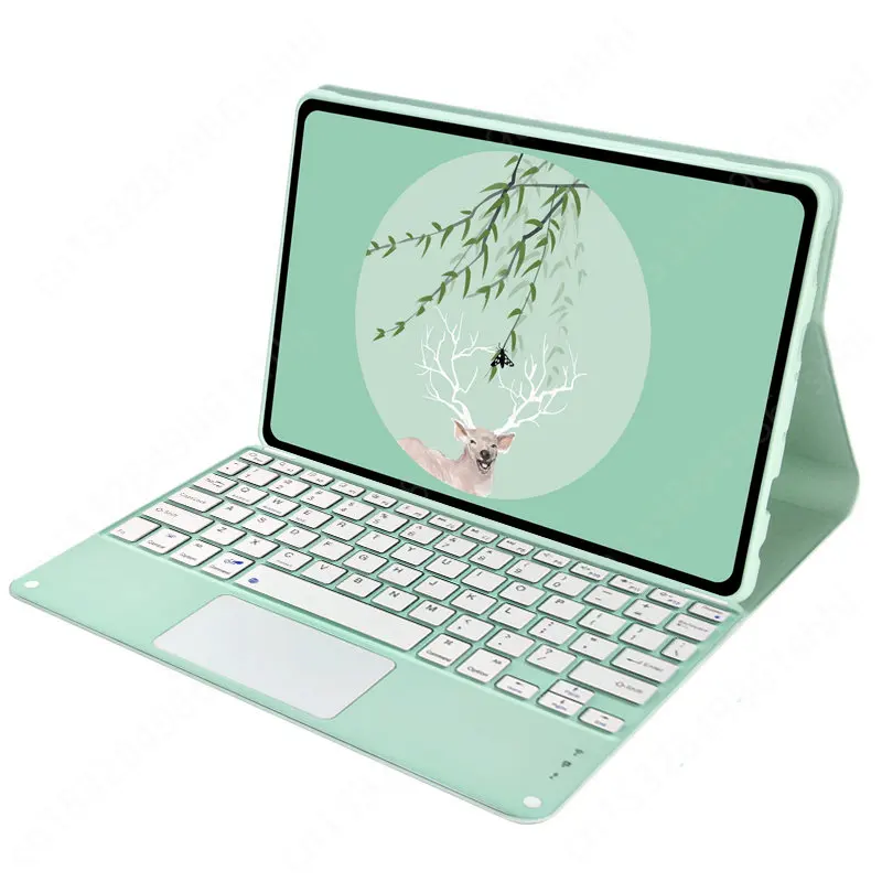 Teclado e Mouse sem Fio para Ipad Pro Case Russo Francês Hebraico Espanhol Coreano 11 2023 2023 2023 - Imagem 2