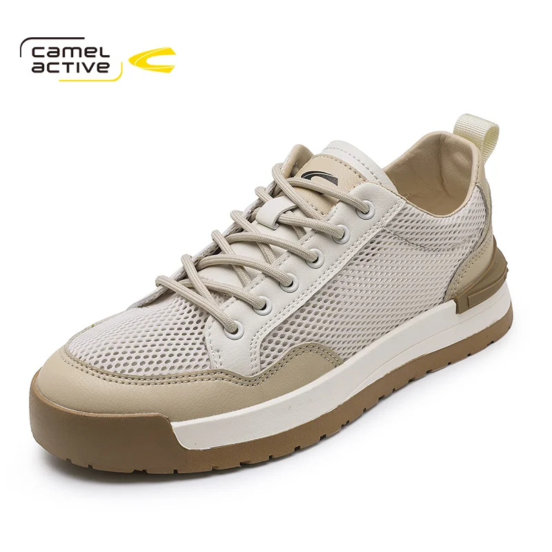 Camel Active Brand New Summer Mesh (Air Mesh) Scarpe Casual Da Uomo Leggere E Traspiranti Con Lacci Dq120057
