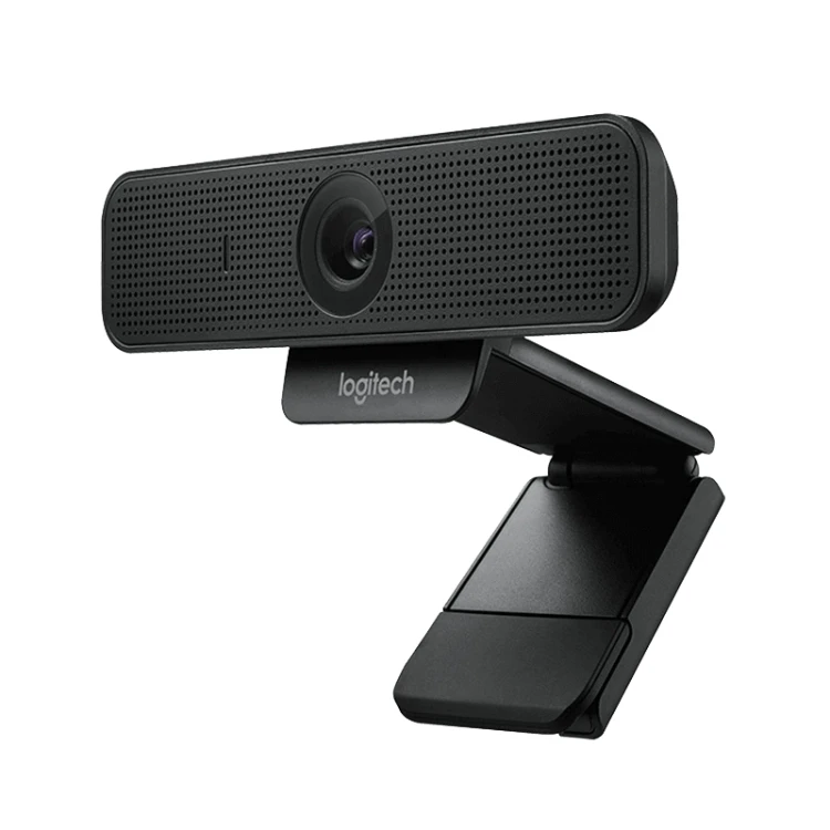 2 Microfoni Omnidirezionali Logitech C925E Webcam Hd 1080P Con Copertura Di Sicurezza Integrata