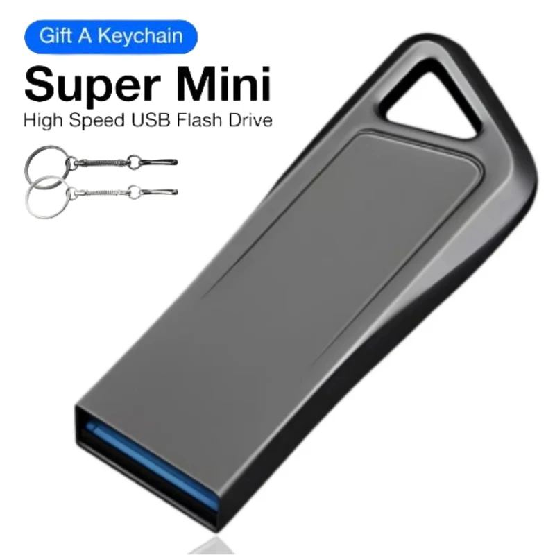 Mini Pendrive 512Gb Usb 3.0 Usb Flash Drive Pendrive 128Gb 256Gb Memory Stick Ad Alta Velocità Disco Portatile In Metallo U Per Computer Tv