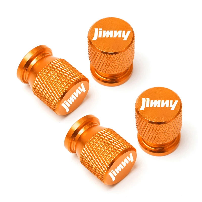 For Suzuki jimny Car Wheel Tire Valve Caps Tyre Stem Covers Airdust Waterproof Accessories car wheel caps