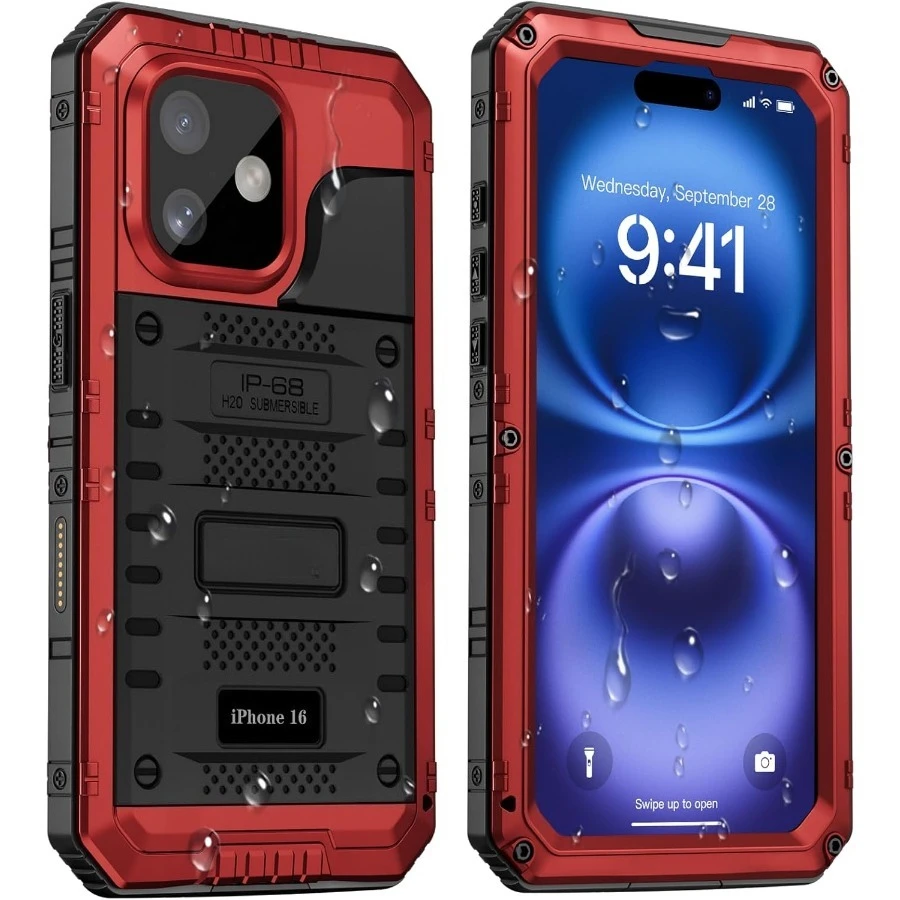 Waterproof IP68 Case For iPhone 16e 15 14 Plus 13 12 11 Pro Max XR