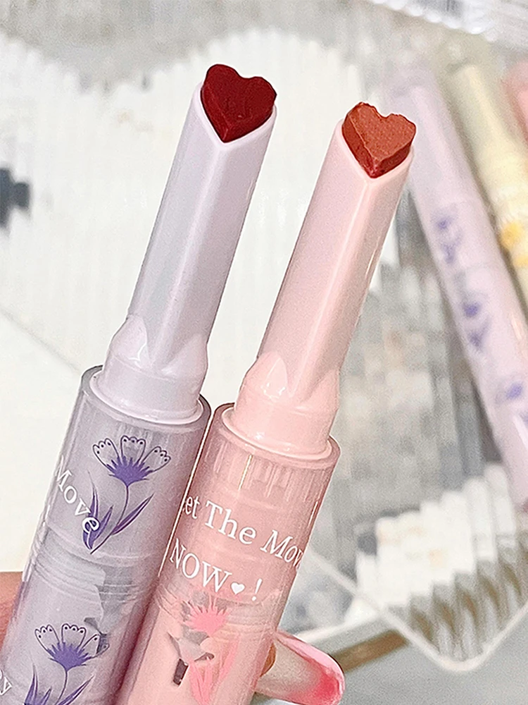 Lip Gloss Gege bear flower words honey lipstick moisturizing mirror jelly love pen