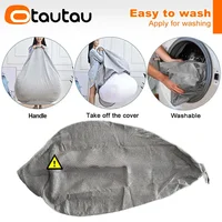 OTAUTAU Filled 70cm Bean Bag Sofa with Filler Big Cotton Linen Lazy BeanBag Bedroom Chair Puff Relax Lounge Couch DD002 3