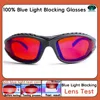 Red Lens，Orange Lens 100% Blue Light Blocking Goggles Glasses  Gaming Glasses Anti fatigue fashion Phone Eyeglasses 2