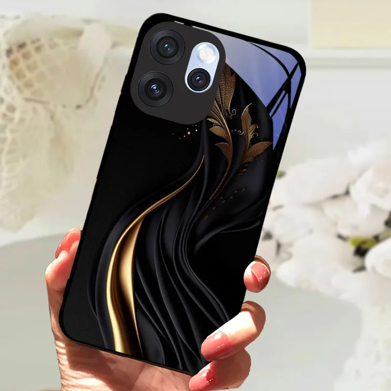 Tempered Glass Phone Case with Full Camera Protection