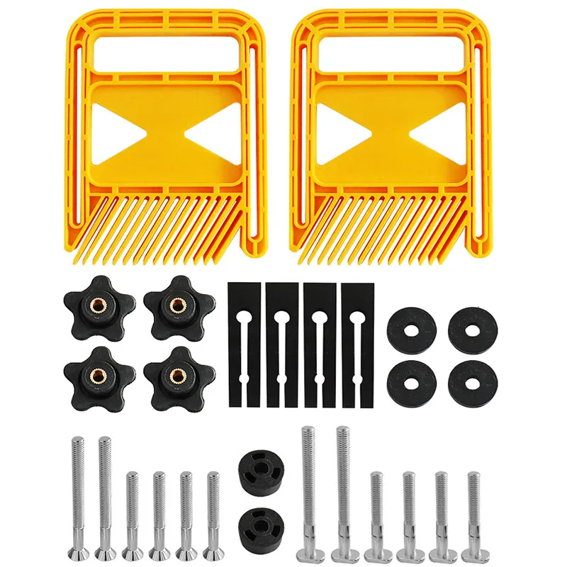 

Engraving Tools Feather Double Slot Loc Extended Miter Machine Woodworking Set Multi-purpose Gauge Featherboards Board DIY