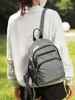 Fouvor New Women Backpack 2024 Large Capacity Fashion Light Weight Computer Bag Zipper Travel Multi-pockets School Bags 2988-06 2