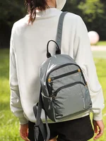 Fouvor New Women Backpack 2024 Large Capacity Fashion Light Weight Computer Bag Zipper Travel Multi-pockets School Bags 2988-06 2