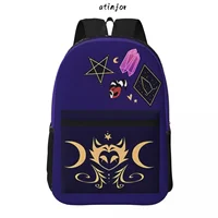 atinfor Helluva Boss Printing Women Backpack Female Laptop Student Bookbag School Bag for Teenage Girl Bagpack 2