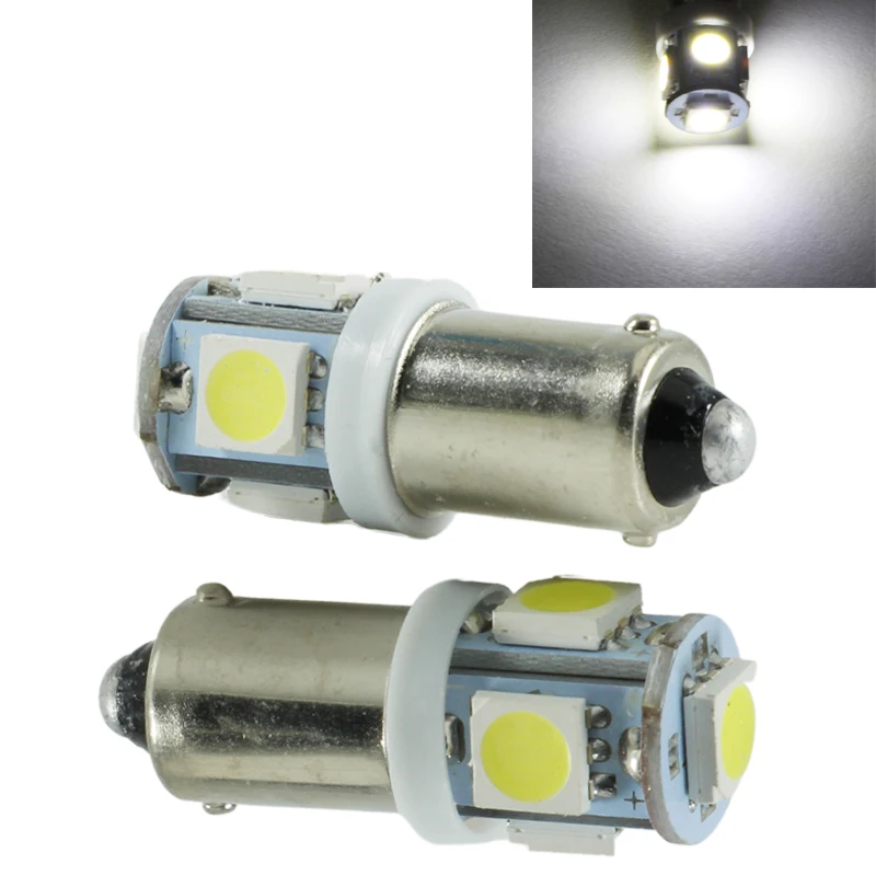 BA9S T4W 1W Led Interior Light 6V 12v 24v Truck Car Accessories Reading Signal Lamp Auto Backup Reserve Bulb 12 24 Volt Vehicles