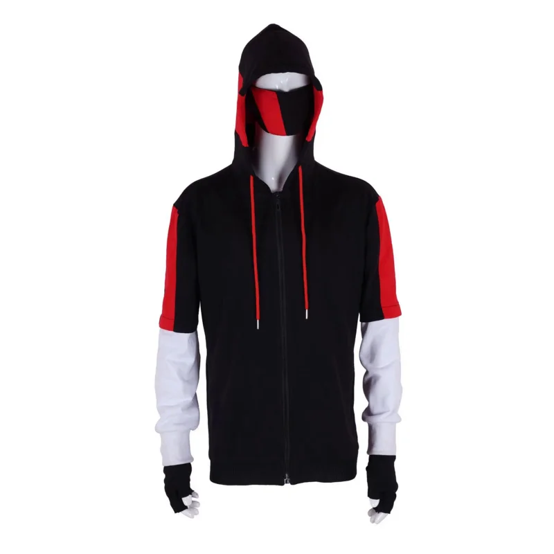 Gioco Per Adulti Ikonik Skin Cosplay Costume Felpe Con Cappuccio Giacca Con Cerniera Maschera Per Il Viso Set Di Guanti Costume Di Halloween