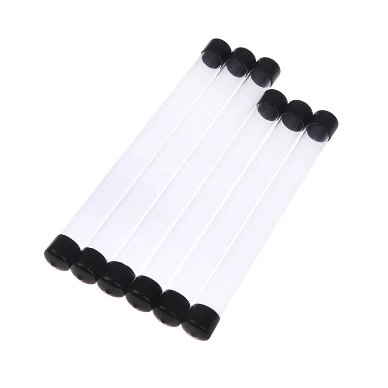 pen holder pen and brush holder pencil case 1PC PVC Clear Storage Tube Rotating Pen Holders Plastic Pen Case Gift Packaging Box Lightweight Cylindrical Tube Container