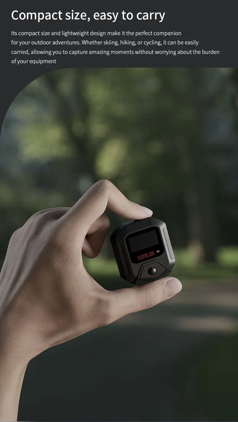 Für DJI Osmo Action 6 5 Pro Action 4 GPS Bluetooth Fernbedienung 25M Reichweite Drahtlose Steuerung Für DJI Action 4 5 Pro Zubehör – Detail 9