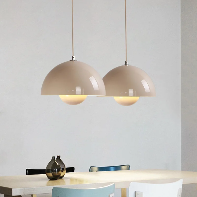 23cm Creative Chandelier Bedroom Study Restaurant Pendant Lights Decorative Lamp Multi-color Optional Modern Bud Indoor Lighting 5