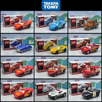 Takara Tomy Cars Lightning McQueen Jackson Storm Alloy car model die-casting collection gift giving classic children's gift toys 1