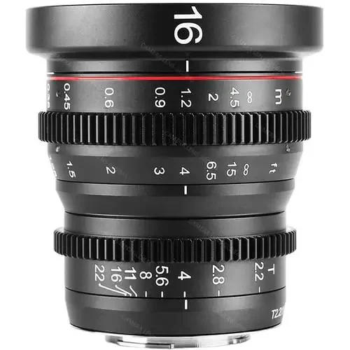 마이크 16mm T2.2 수동 초점 광각 시네마 렌즈 (마이크로 포서드용) ?