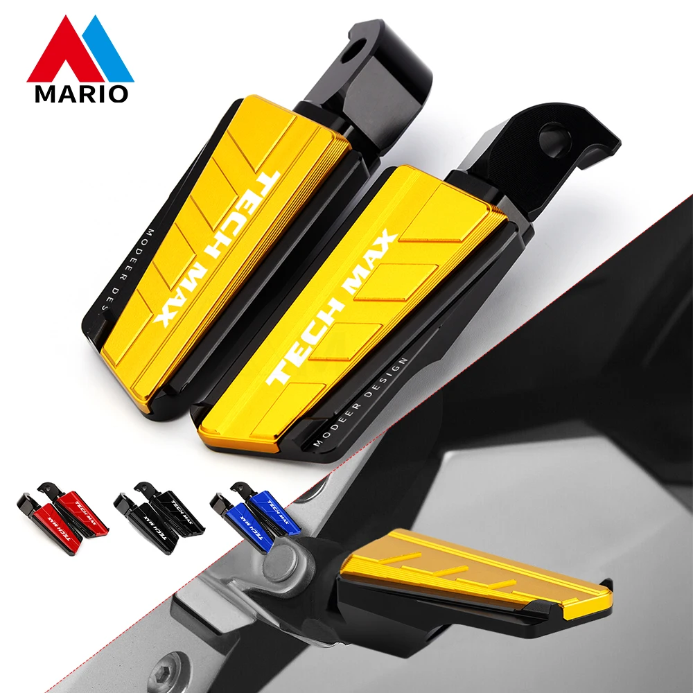 

For Yamaha Tmax 560 T-max 560 Techmax Tmax560 Tech Max 2019 2020 2021 Motorcycle Rear Foot Pegs Rests Passenger Footrest Scooter