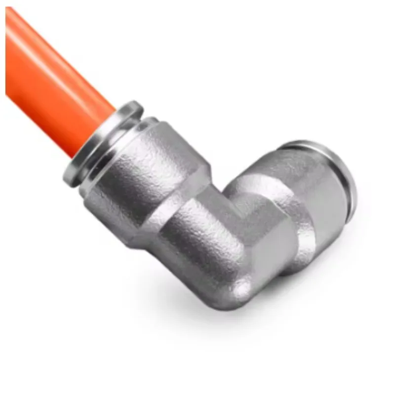 Stainless Steel Quick Release Pneumatic Push-In Air Fitting