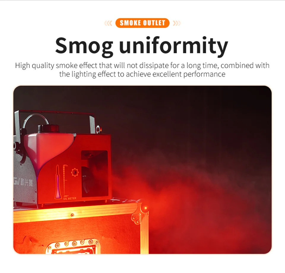High Power 1000W Wedding Haze Machine Party Fog Mist Machine Mist Haze Smoke Mac