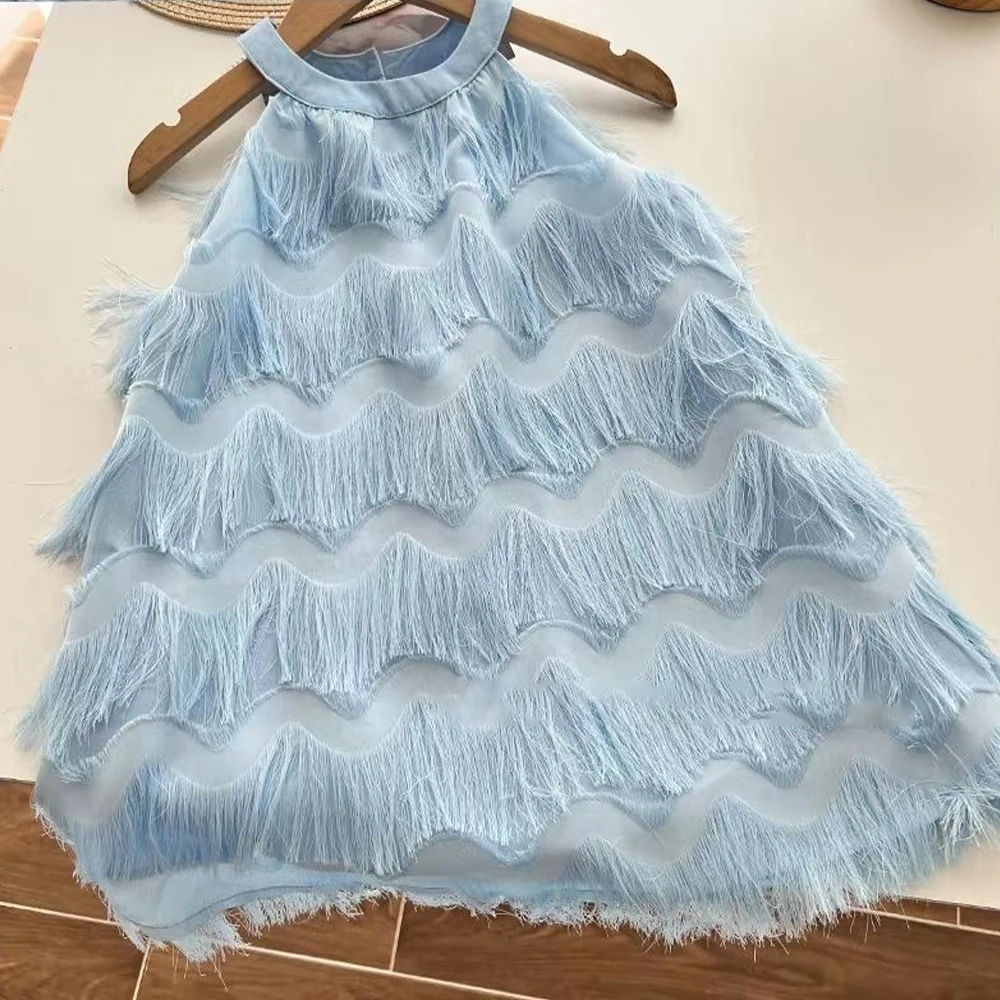 Melario Summer Nappe Kids Dress Girls Princess Dress Vestidos Kids Dresses For Girls Baby Toddler Clothes Abbigliamento Per Bambini