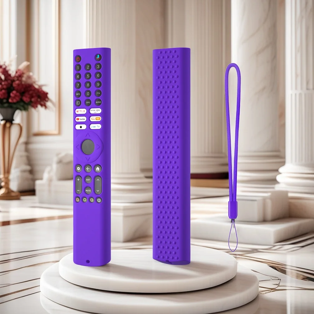Silicone Protective Case for TV Remote - Anti-Slip, Drop-Resistant & Washable