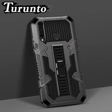 

Shockproof Bracket Phone Case For Huawei Nova 7i 6SE 5T Strong Anti-Fall Hidden Kickstand Protective Case For Enjoy10 9Plus 8 7C