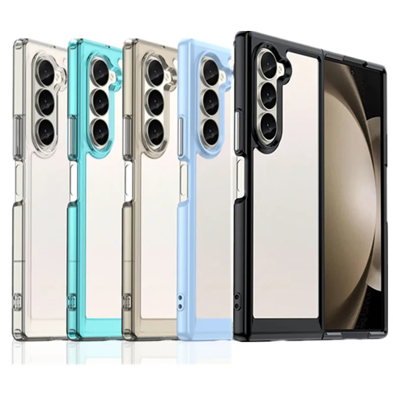 Transparent Colorful TPU Protective Phone Case – Clear Cover s Coque Capa