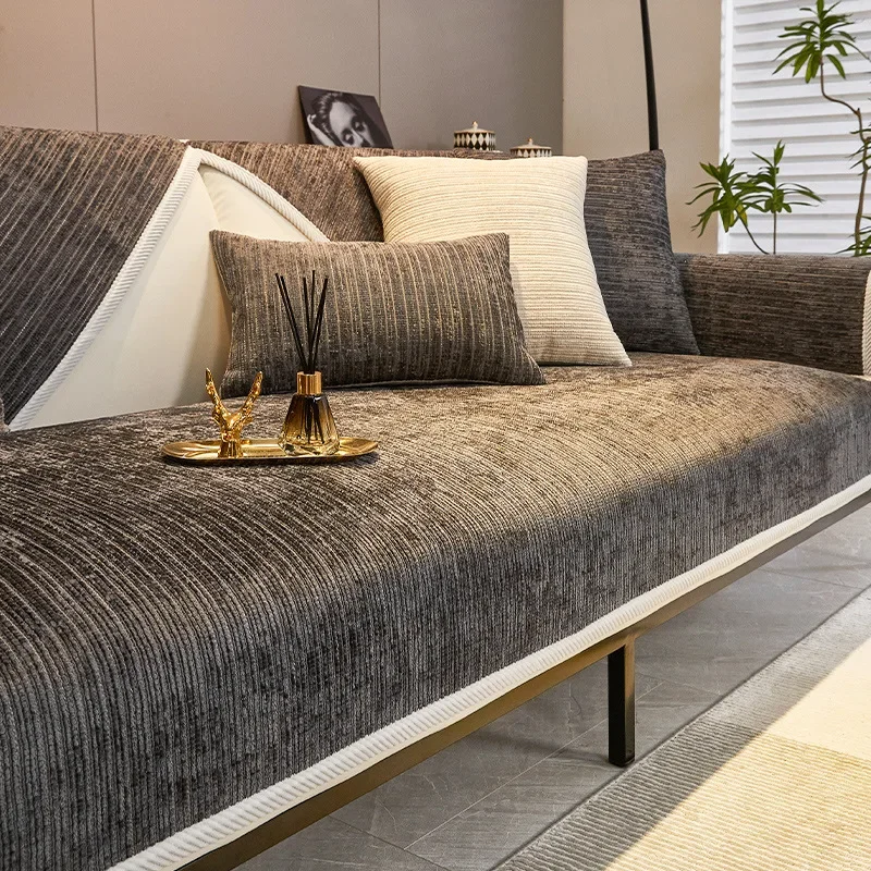 New All Inclusive Chenille Sofa Cushion Hot Selling All-season Universal Sofa Cover Simple Sofa Cover, Cloth Towel, Cushion 3