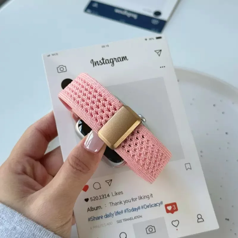 Versatile Nylon Braided Bracelet Strap (18/20/22mm)