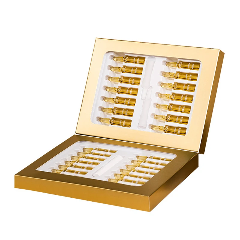 Polypeptide Anti-wrinkle Ampoules 100% Purity Pro Xylane Anti-Aging Face Serum Collagen Hyaluronic Acid Firming Essence 28/84pcs 6
