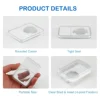 1pcs Plastic Storage Accessory Coin Plate Collectible Coin Holder Coin Display Plate Organiser Capsule Protection Display Stand 2