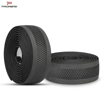 New Road MTB Bike Tape PU Material Non-slip Breathable Bicycle Handlebar Tape Soft EVA Sponge Leather Belt Cycling Accessories