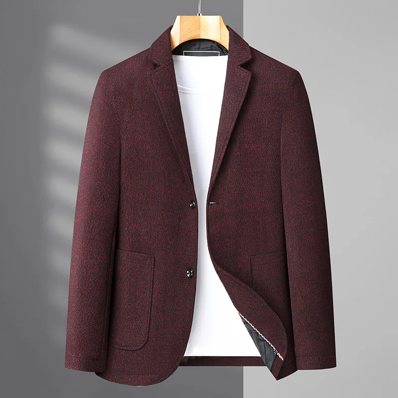 Extra-large size men's suit jacket spring autumn business plus large loose suit casual tops mens blazer 6XL 7XL 8XL 2