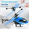 Novelty Kids Aircraft Toys Induction Hover Helicopter Toy High-Tech Hand-Controlled Drone Interactive Dual Wing Outdoor Gift 1