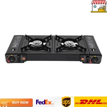 Portable 2 Burner Gas Stove 1