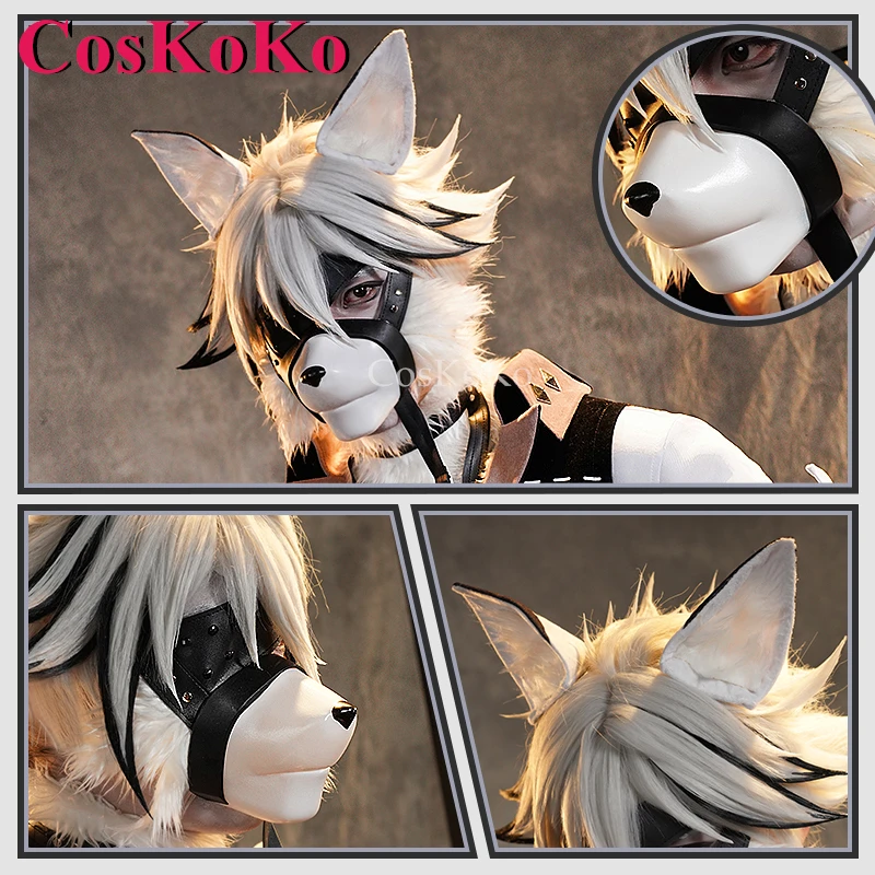 CosKoKo 본 라이카온 코스프레 게임 젠리스 존 제로 코스튬 패션 배틀 유니폼 풀 세트, 할로윈 파티 역할극 의류
