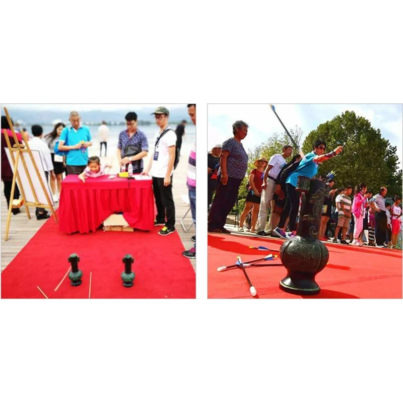 Chinese Game Throwing Pot Game Props Antique Celebration Props Throwing Pot Arrows For Multiple Occasions 5