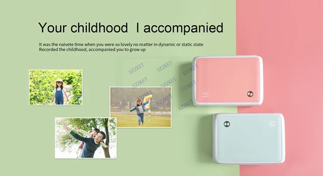 Impresora de fotos a Color CP4000L, máquina de fotos para teléfono móvil  pequeño para el hogar, Mini impresora portátil inalámbrica de bolsillo -  AliExpress