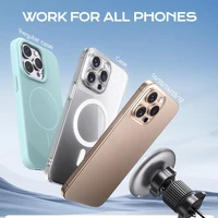 UYUXIO Air Vent Magnetic Wireless Car Charger 15W Fast Charging Car Mount Phone Holder for iPhone 17 Pro Max 16 15 14 13  12