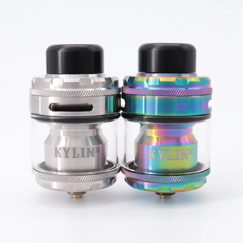 

Kylin M Pro RTA Rebuildable Atomizer Tank 24mm 6ml/8ml Top Airflow Top Filling Design Easy Building Tank VS Kylin Mini v2 RTA