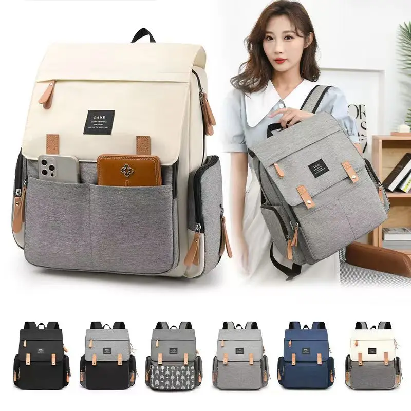 

Mommy Fashion Bag 2023 New Multi functional Large Capacity Backpack for Outgoing Travel Backpack