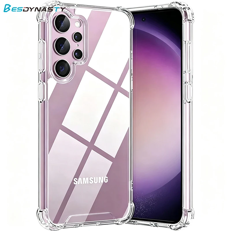 Ultimate Hybrid Shockproof Clear Hard Case – Premium Protection