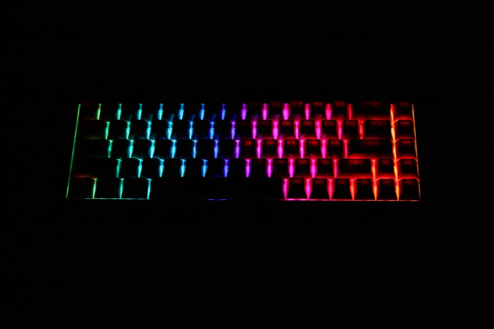 Rgb Rgb 65 Teclado Mecânico Personalizado Sincronização Pcb Firmware Via Interruptor Rgb Completo Underglow tipo c Bm68rgb Bm68 - Imagem 2