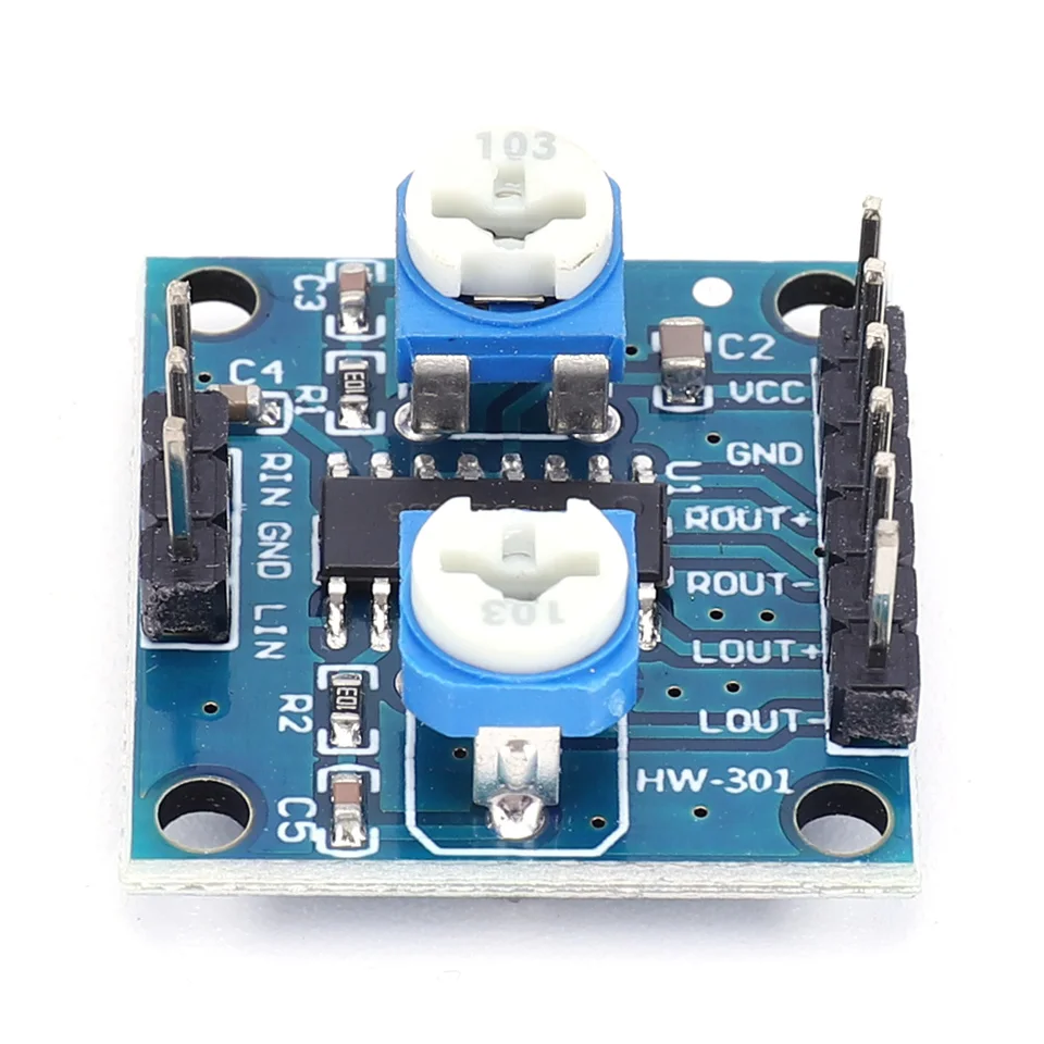 Scheda Amplificatore Audio PAM8406 - 5W+5W Stereo, Classe D, DC5V, Per DIY E Progetti Audio